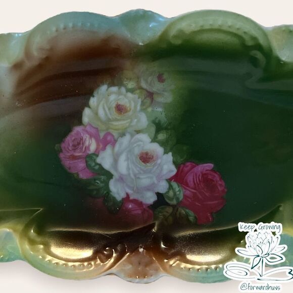 Moschendorf M Crown Bavaria Small Oval Bowl - Picture 7 of 11